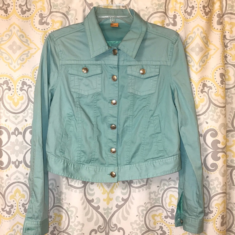 Jou Jou Teal Jacket